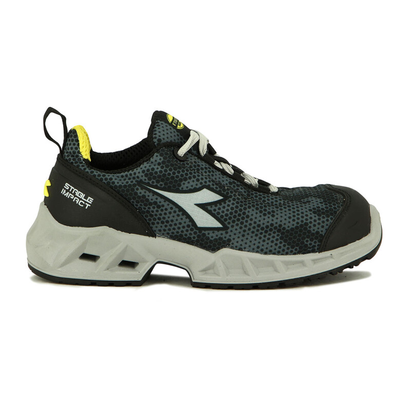 Diadora Utility Zapato Shark Stable Impact Low S1p Gris-negro