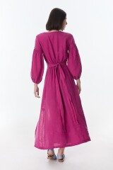 Vestido Tropical Magenta