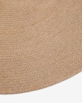 Alfombra Despas en fibras sintéticas beige Ø150 cm Alfombra Despas en fibras sintéticas beige Ø150 cm
