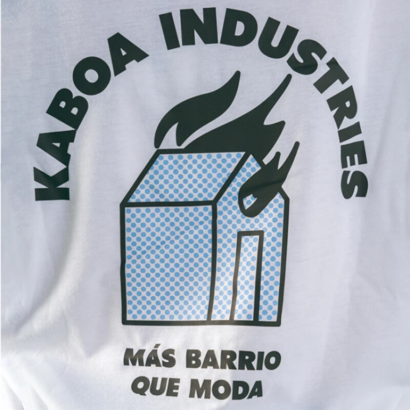 Remera Kaboa Industria - Blanco Remera Kaboa Industria - Blanco