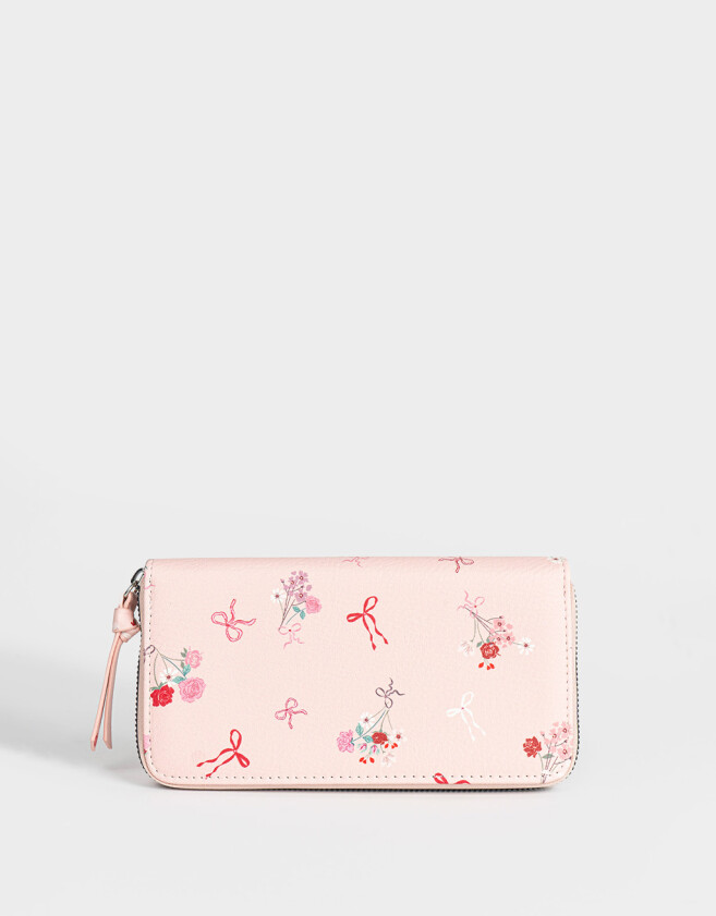 Ficheros Billetera Formato Fichero Moños - Estampado Flores