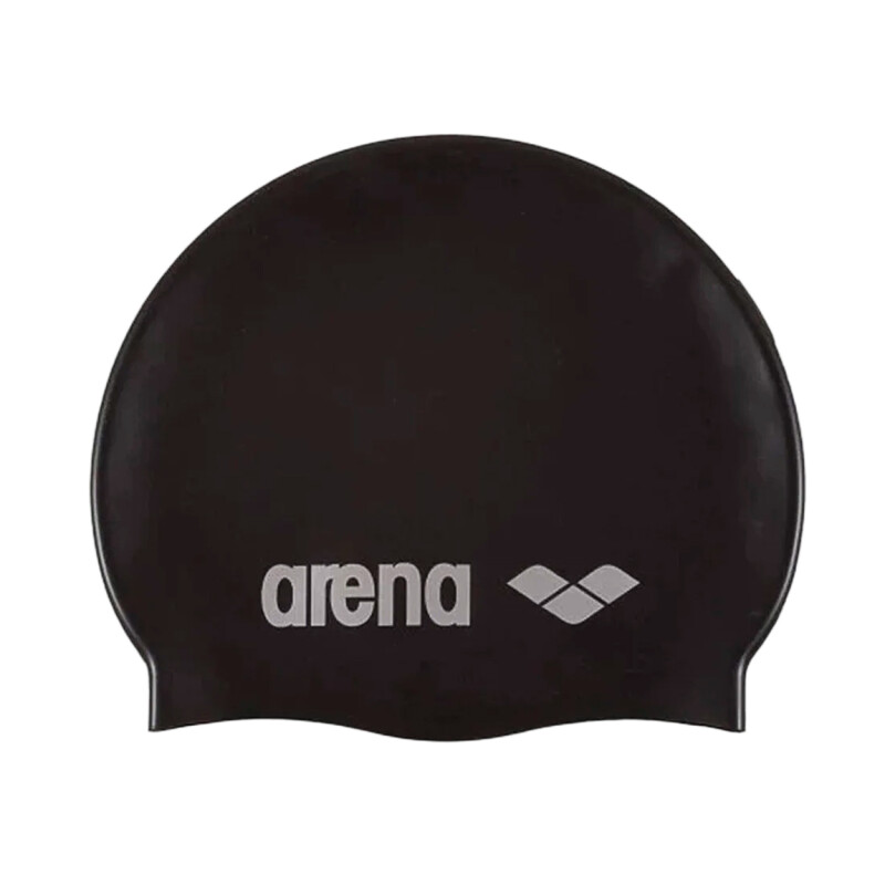 Arena Classic Silicone Gorra Natación Black Negro-gris