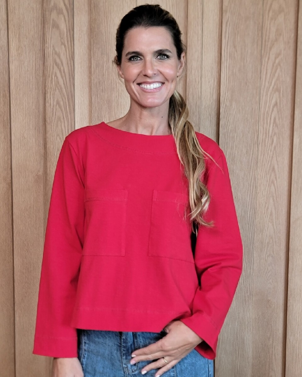 Remera Carola - Rojo 