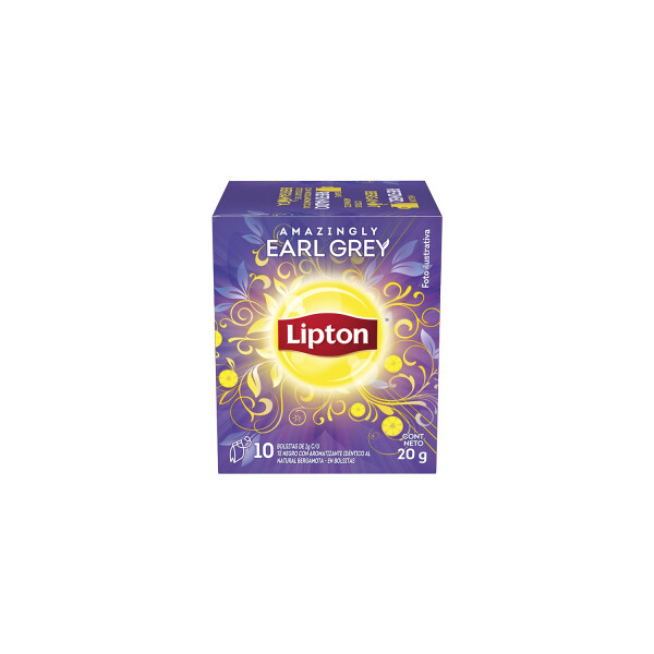 TE LIPTON AMAZING GREY x 10 sob Unica