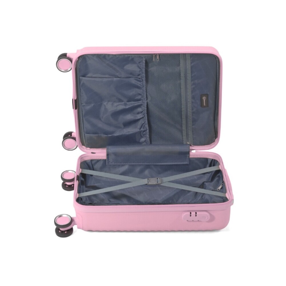 Valija Benzi 4 Ruedas Rosa S TROLLEY INDIVIDUAL ABS 4 RUEDAS BZ5687RS-50