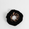 Skunzies Animal Print Maxi Scrunchie Plisada - Combinacion Bicolor