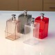 Dispensador de jabón líquido 500 ml NEGRO TRASLÚCIDO