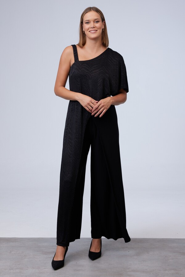 Enterito Overlay Lurex NEGRO