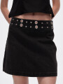 Falda Elfanis Gris Oscuro
