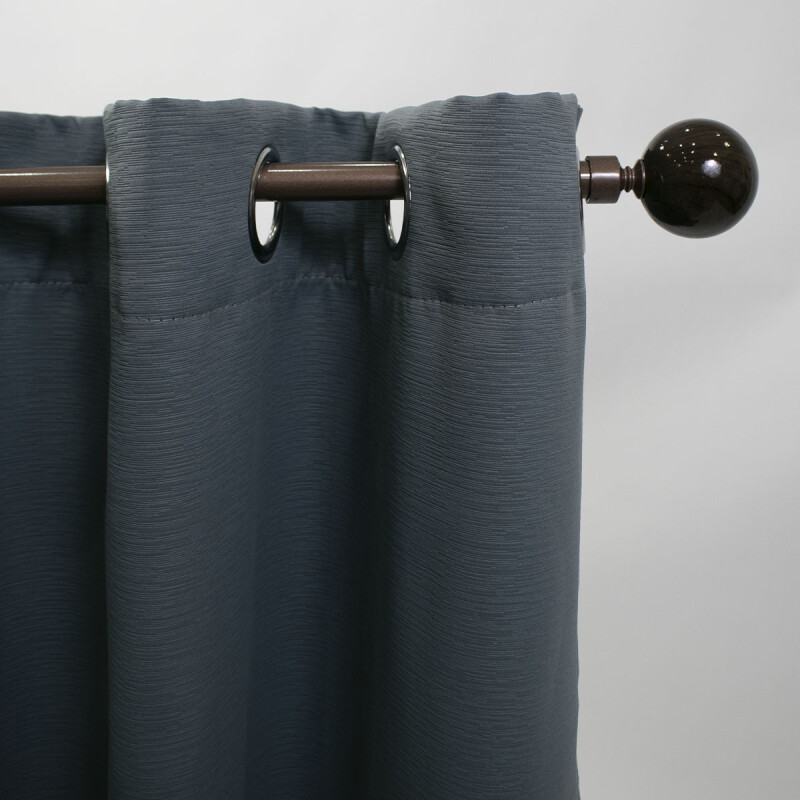 VARA METAL BRONCE P/CORTINA 122-218CM Unica