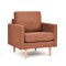 Butaca Tokio Sillón Poltrona 1 Cuerpo MARRON