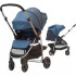 Cochecito de Paseo con Manillar Rebatible AERIS Azul