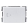 INTERRUPTOR PULSADOR DE TIMBRE ATENEA PLUS 10A 250V BLANCO INTERRUPTOR PULSADOR DE TIMBRE ATENEA PLUS 10A 250V BLANCO