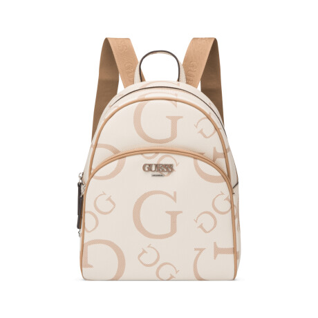 Mochila Guess Holeman Mediana Khaki 0