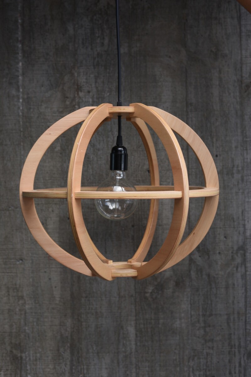 Lámpara Globo Natural