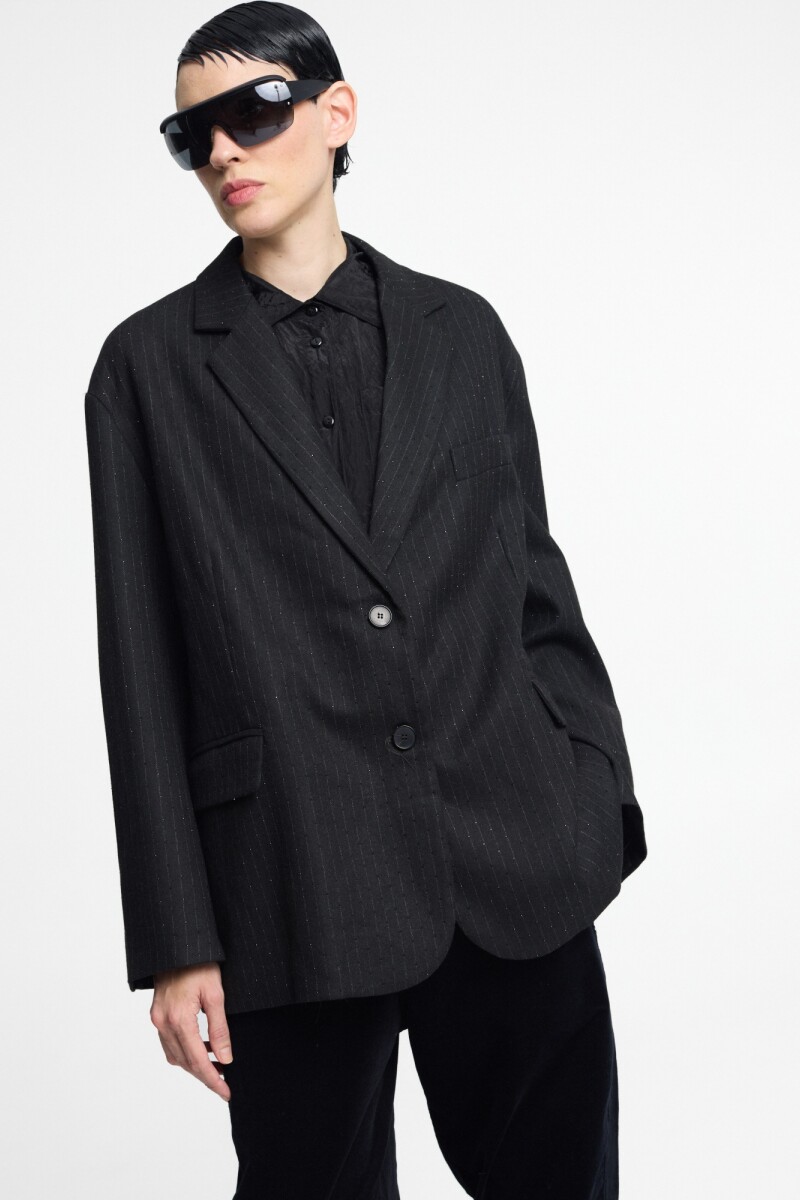 CHAQUETA Negro