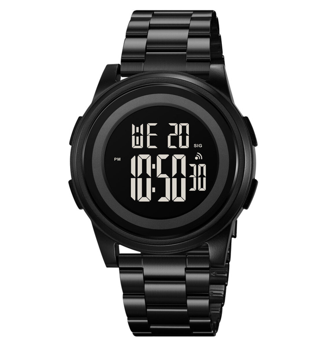 Reloj Skmei 2379bk Digital Negro Acero Unisex 