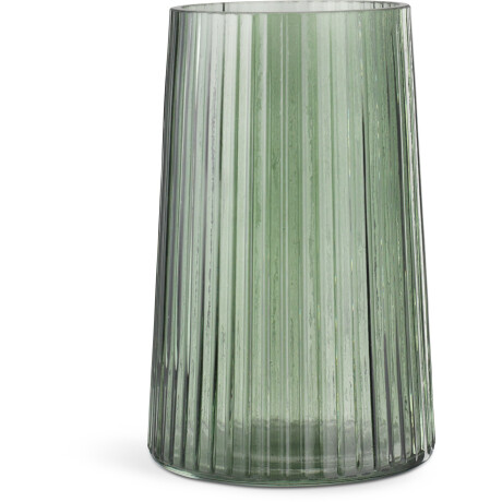 Jarrón ROY Ø13xA20cm verde Verde