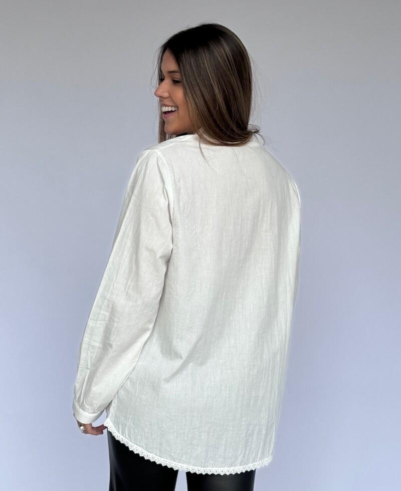 Blusa Cata blanca