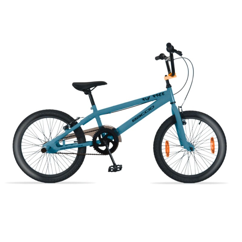 Bicicleta Baccio Fly Free BMX rodado 20 con picadores Turquesa