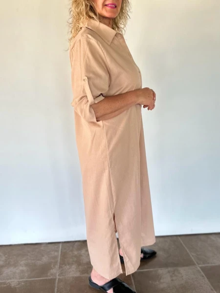 VESTIDO WANNA EMMA BEIGE