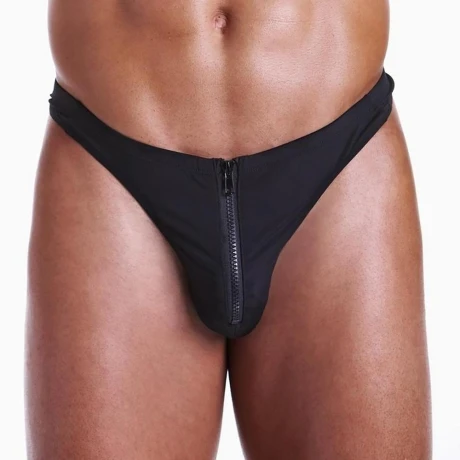 Tanga Hombre Fundies Upzip It Thong con Máscara Tanga Hombre Fundies Upzip It Thong con Máscara