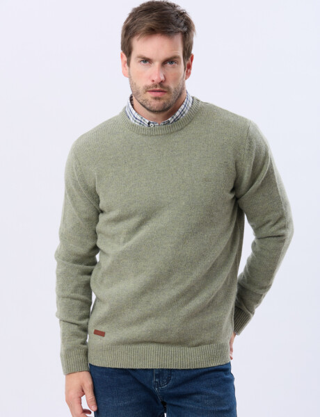 BUZO LANA Verde Claro