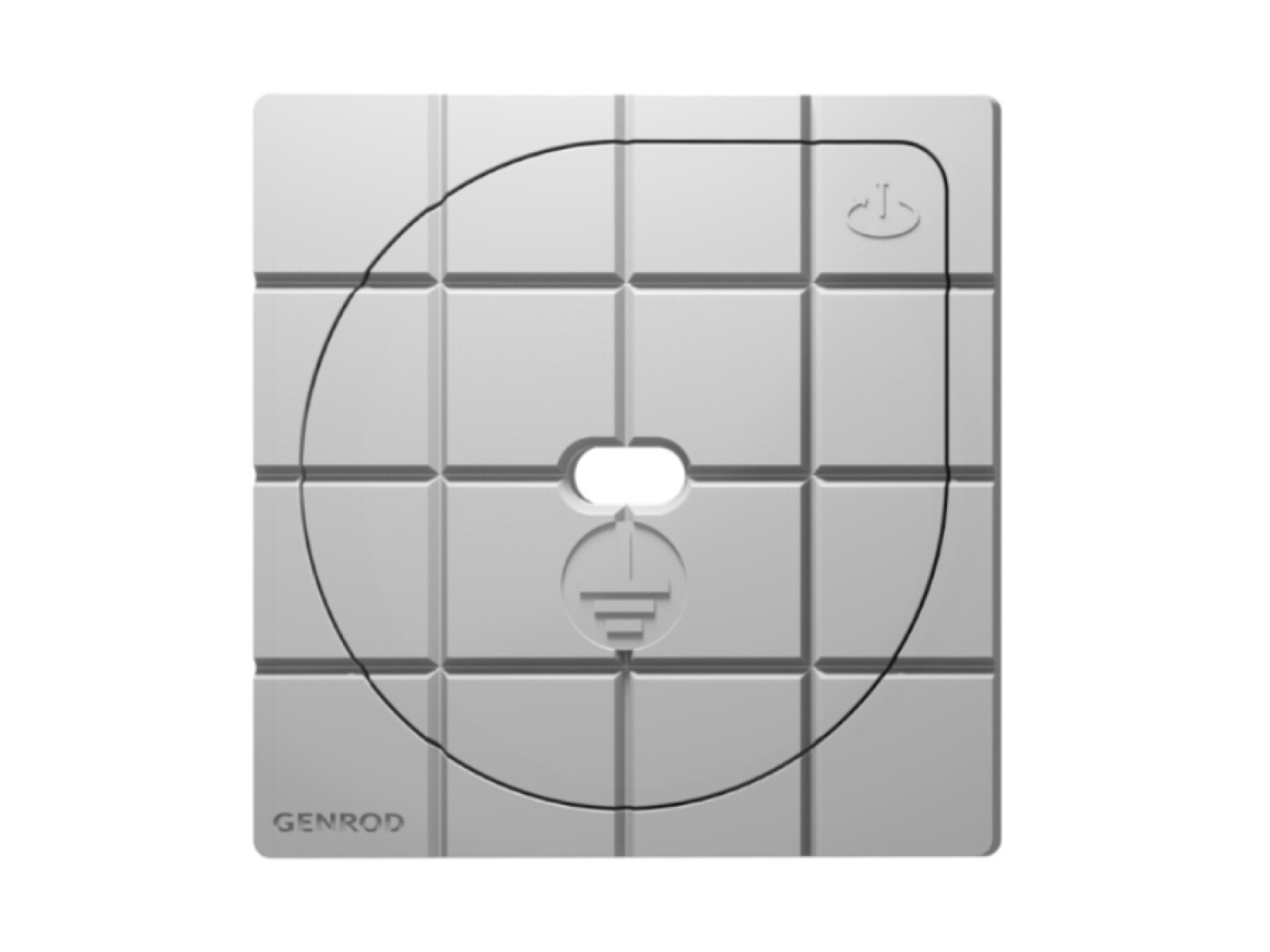 CAJA DE INSPECCIÓN PARA JABALINAS TAMAÑO 15x15. GENROD 