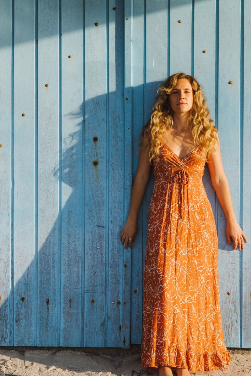 Vestido Avelia Naranja