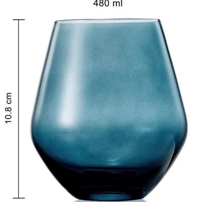 Juego de 6 vasos de cristal Juego de 6 vasos de cristal