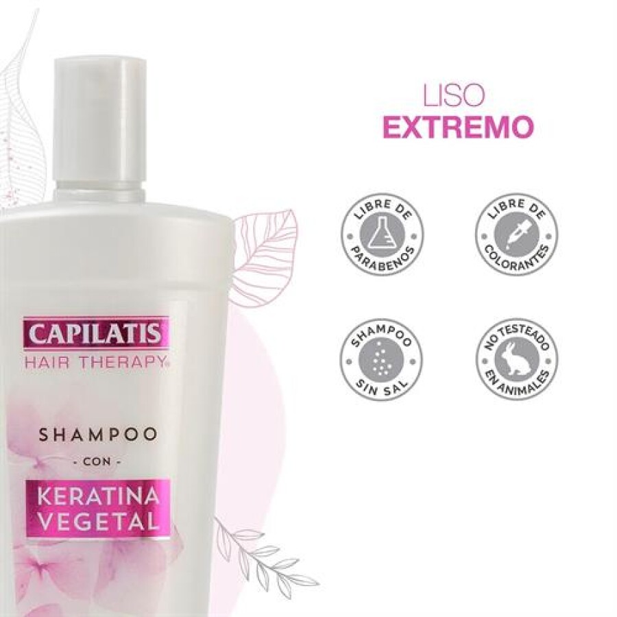 Shampoo Keratina 350ml - Capilatis Shampoo Keratina 350ml - Capilatis