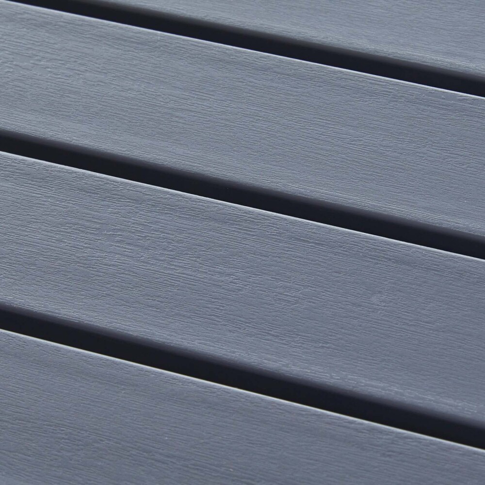 MESA COMEDOR DE EXTERIOR POLIPROPILENO GRIS CARTAGENA