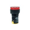LUZ PILOTO LED ROJO 22MM 220V AC - GRALF LUZ PILOTO LED ROJO 22MM 220V AC - GRALF