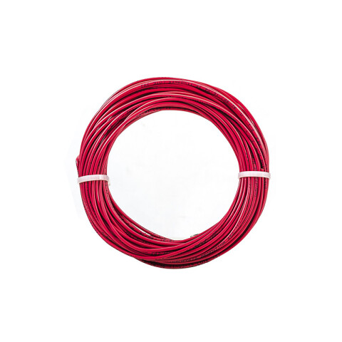 Cable de cobre rojo 6,00 mm² - rollo de 30 mts. N03048R30