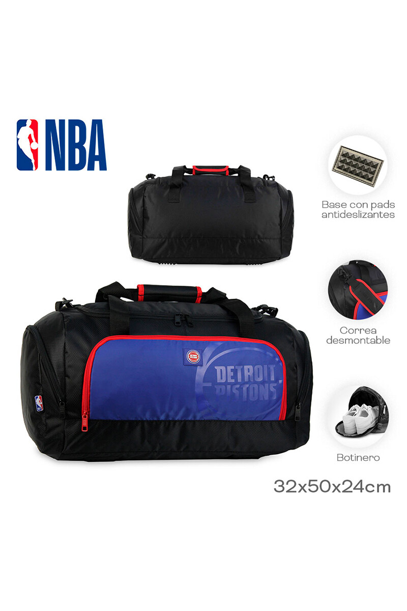 Bolso Detroit Pistons Negro