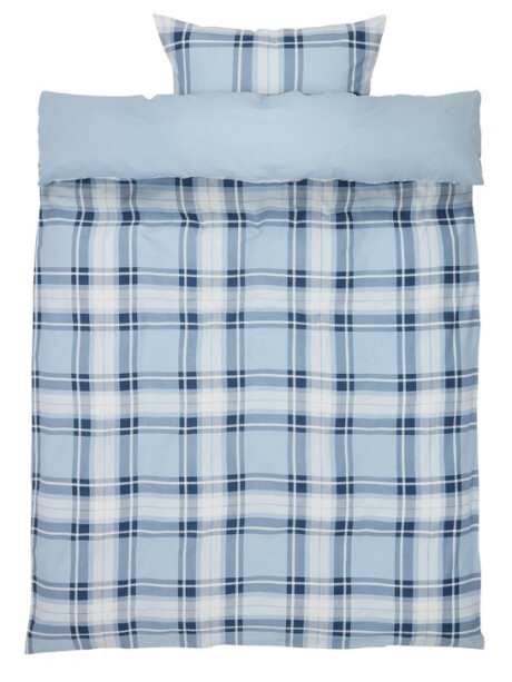 Juego funda nórdica FRANCISKA 155x220 azul Juego funda nórdica FRANCISKA 155x220 azul