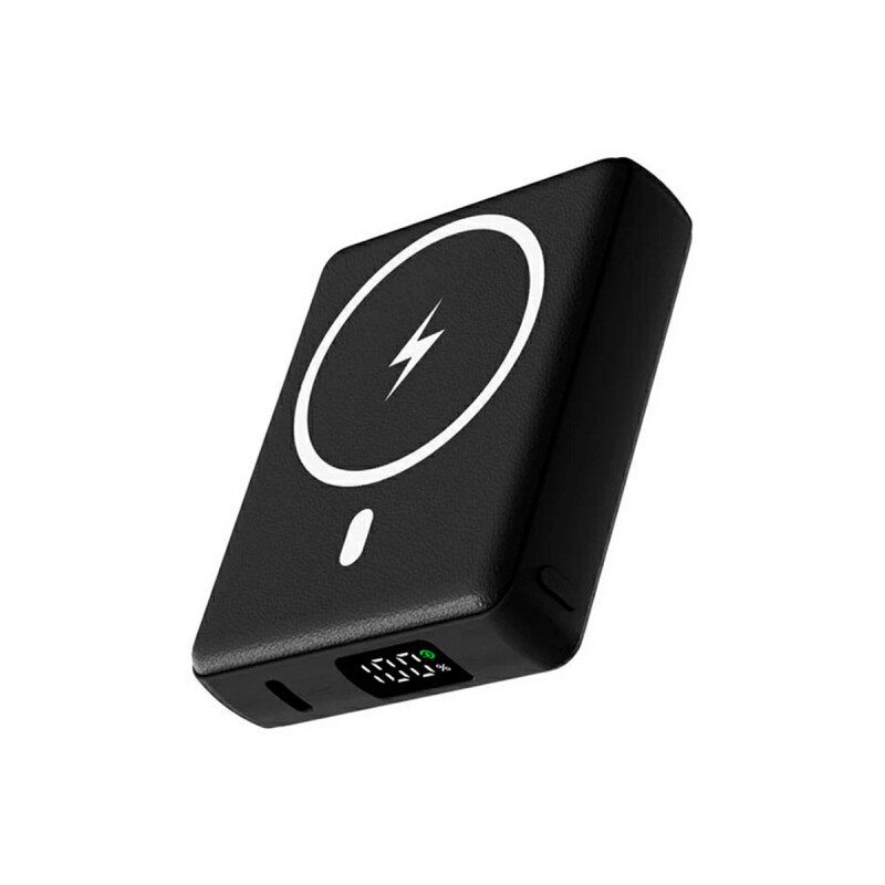 Power Bank magnética E42A 10000 mAh color negro Power Bank Magnética E42a 10000 Mah Color Negro