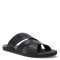 Sandalias de Hombre Freeway Casual Negro (Cuero Graso)
