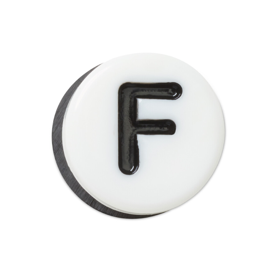 Jibbitz F Tiny Friendship Letter Multicolor