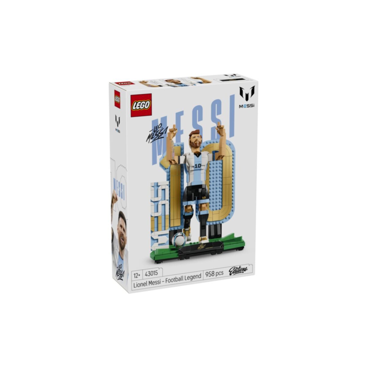 Lego Mundial 2026 Leyenda Del Futbol: Lionel Messi 958 Pcs 12+ 
