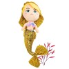 Peluche Infantil con forma de Sirenas. Dorado