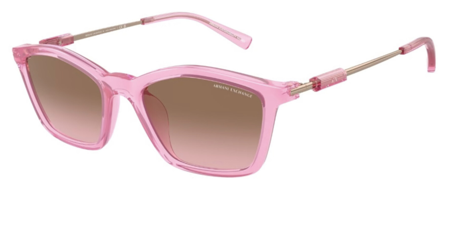 Armani Exchange 4146 - Rosa traslucido 