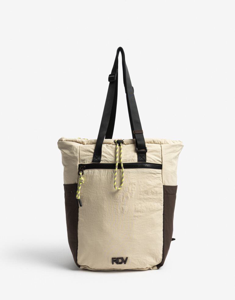 Mochilas Urbanas Nylon Mochila Plegable Rue Du Voyage - Combinacion Tricolor