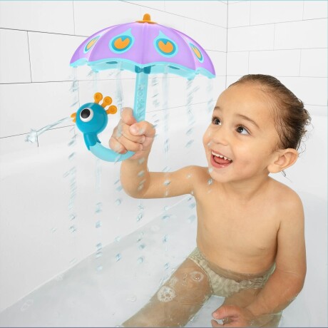 Juego de baño Yookidoo Paragua Fill n Rain Paeacock Juego de baño Yookidoo Paragua Fill n Rain Paeacock