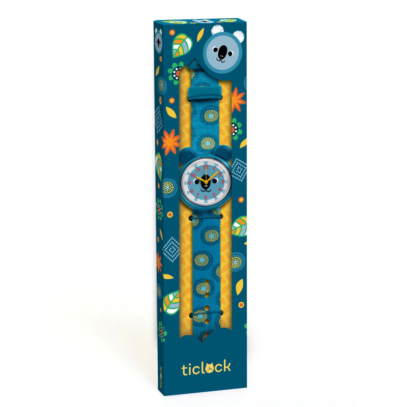 Reloj infantil Koala Ticlock Djeco Reloj infantil Koala Ticlock Djeco