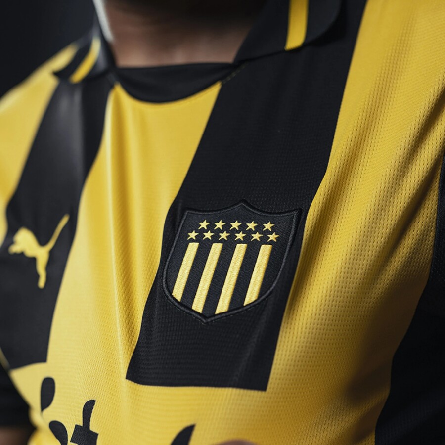 Camiseta de Hombre Puma Peñarol Home Amarillo - Negro