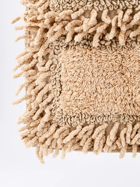 ALFOMBRA DE BAÑO BEIGE