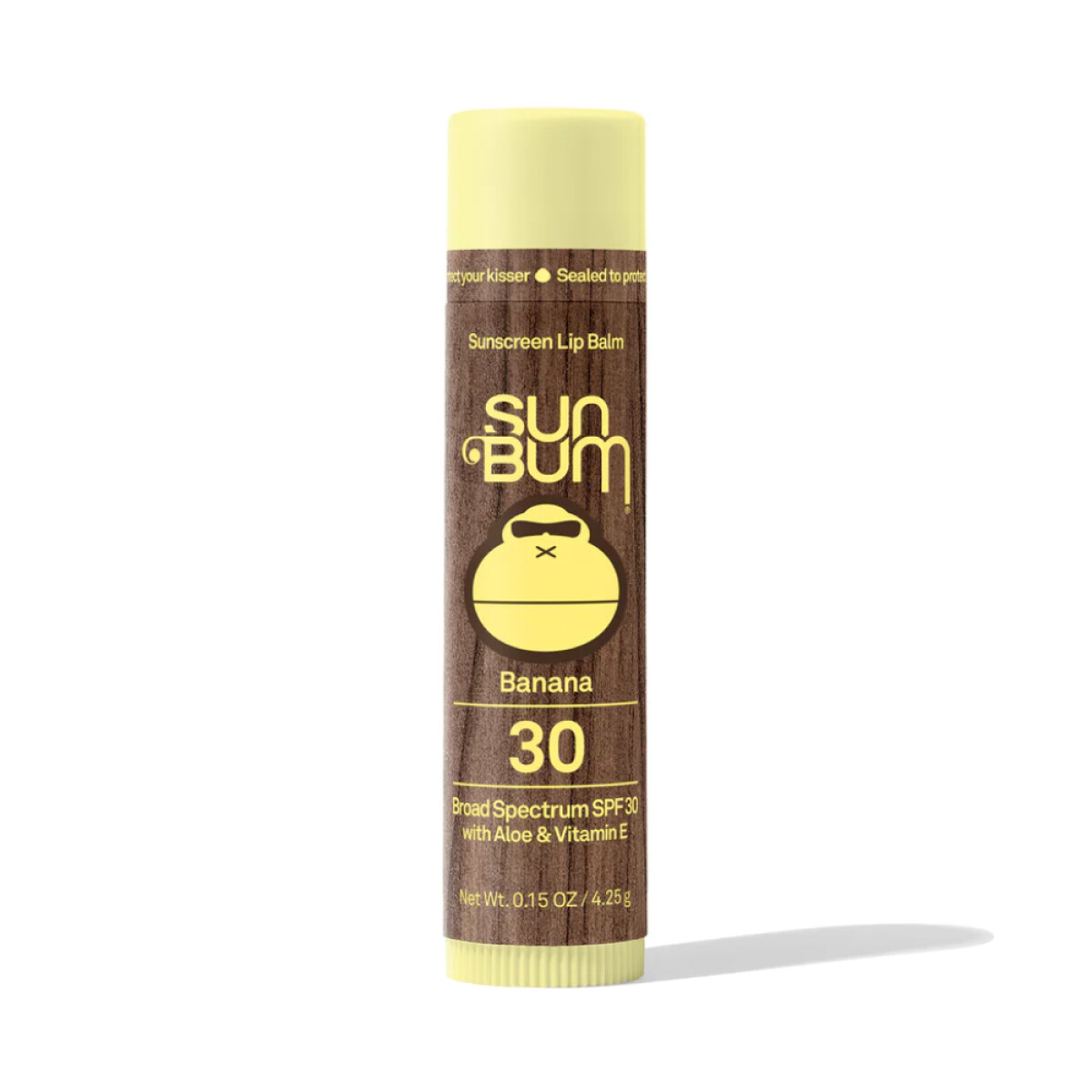 Protector labial Sun Bum Spf 30 Lip Balm – Banana 4.25 G / 0.15 Oz 