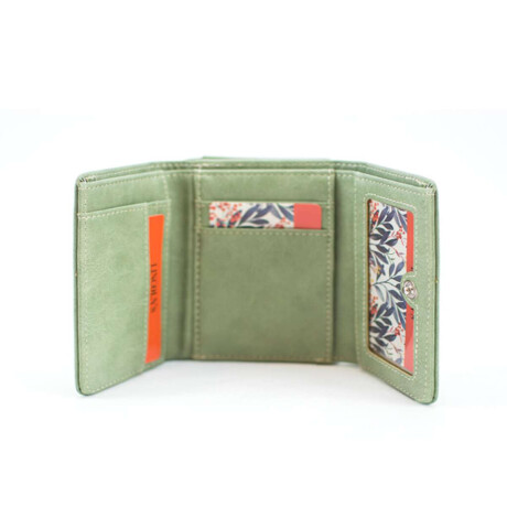 Billetera Lirio Cilantro