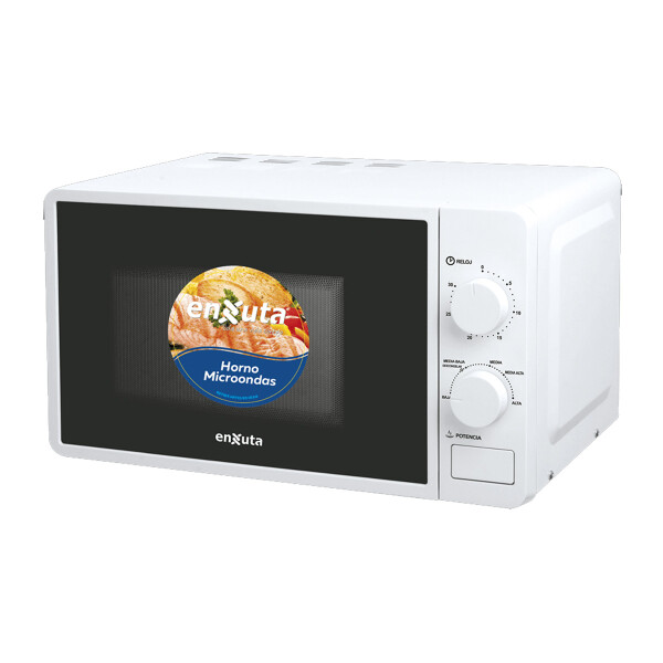 MICROONDAS 20 LITROS MANUAL BLANCO ENXUTA MICROONDAS 20 LITROS MANUAL BLANCO ENXUTA